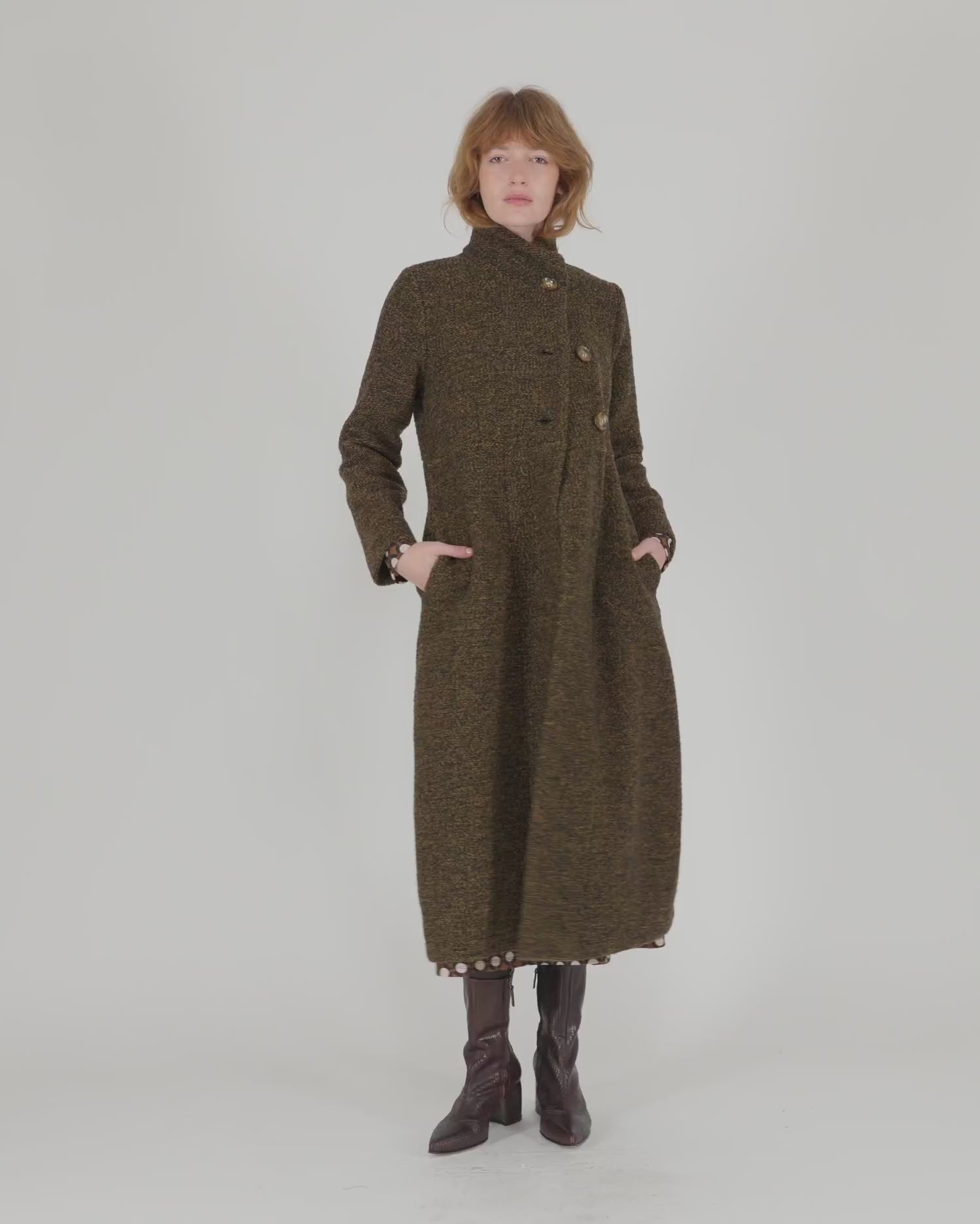 Urban Tash Long Coat, Honey – Alembika U.S.