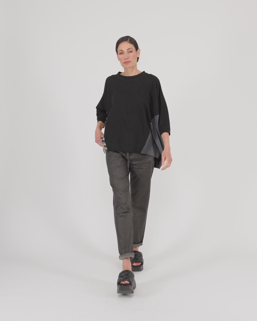 Urban Symbiotic Rounded Top, Black