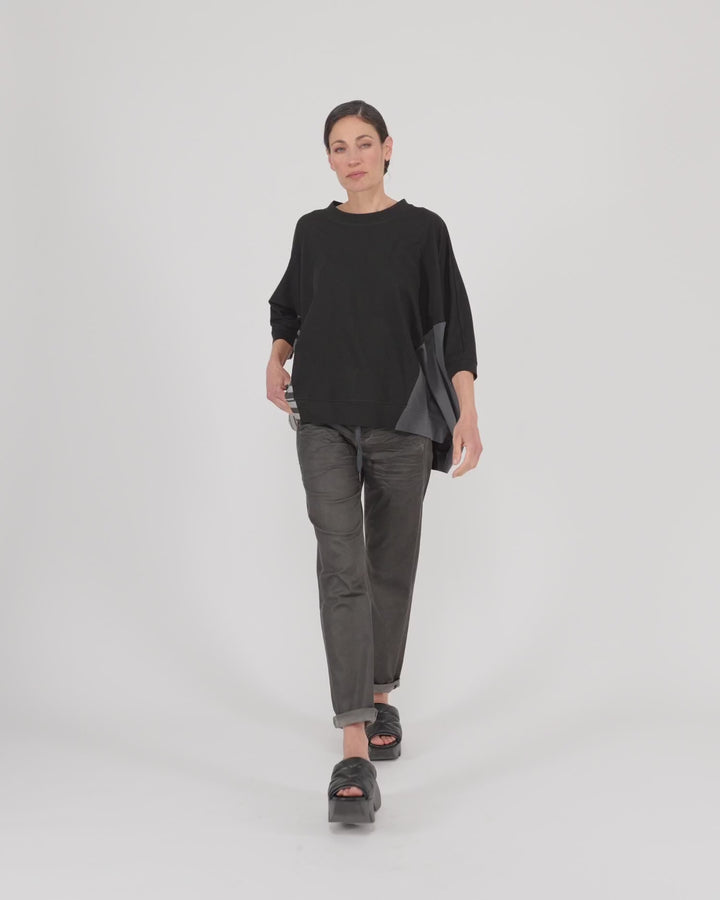 Urban Symbiotic Rounded Top, Black