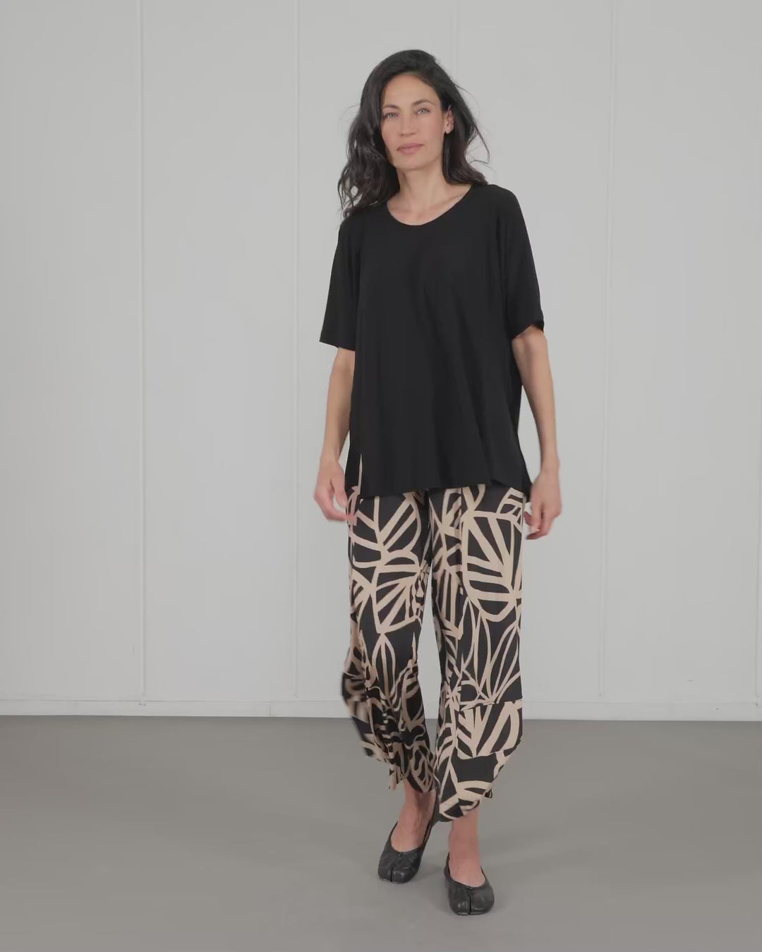 Arlene Punto Pants, Leaves