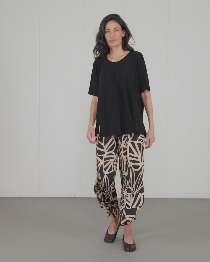 Arlene Punto Pants, Leaves