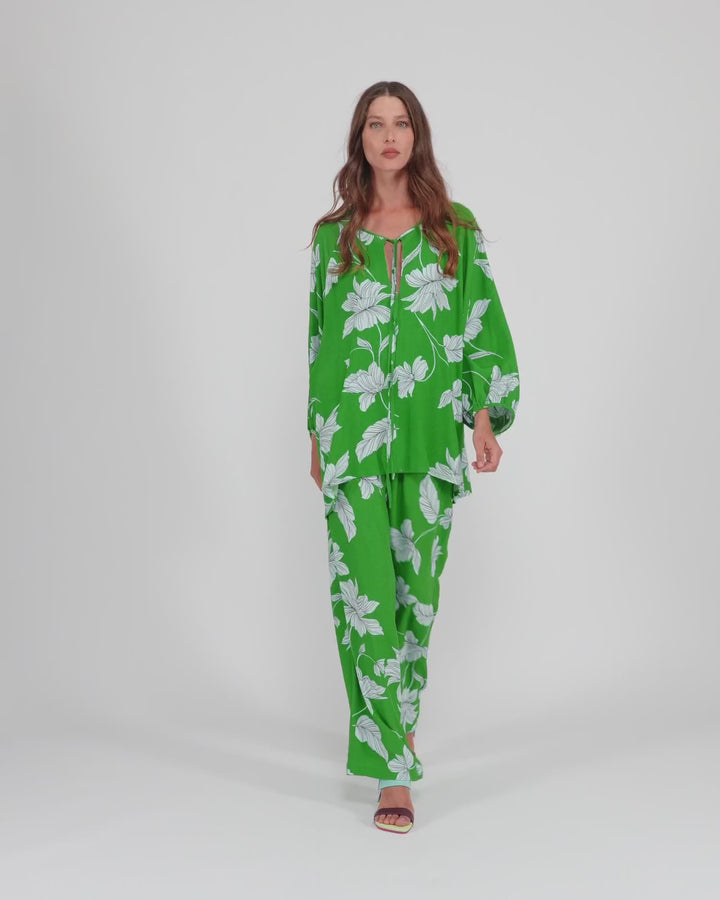 Oasis Blouse, Waterlilly