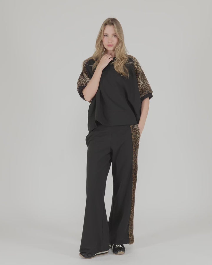 Urban Shroud Top, Leopard