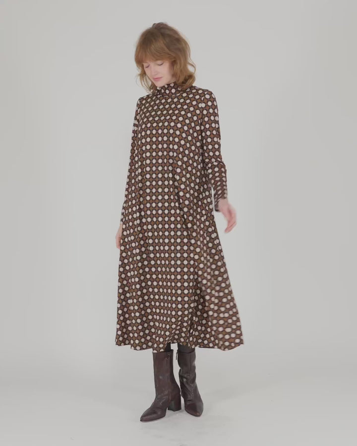 Ziggy A-line Dress, Groove