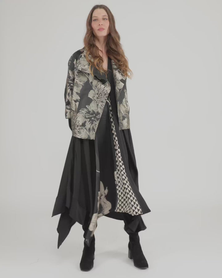 Dusk Brocade Jacket, Glow