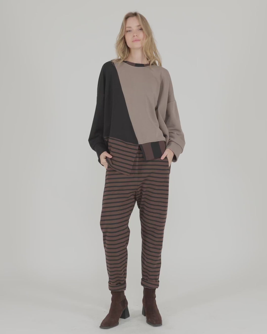 Urban Dash Harem Pants, Stripes