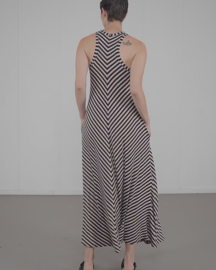 Urban Cleopatra Maxi Dress, Stripes