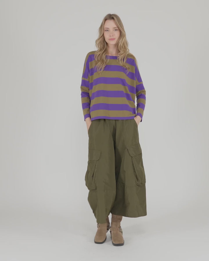Urban Wide Cargo Pants, Khaki