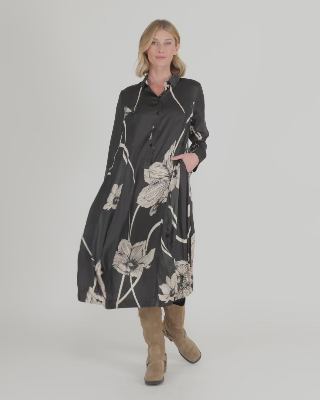 Brie Shirtdress, Floral