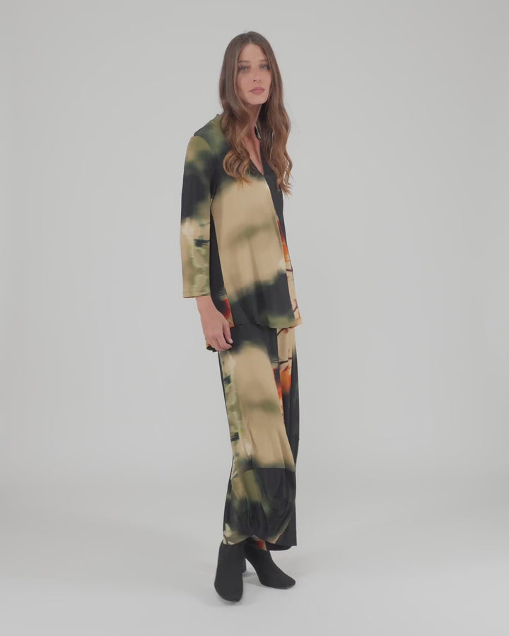 Punto & V-Neck Bundle, Floral