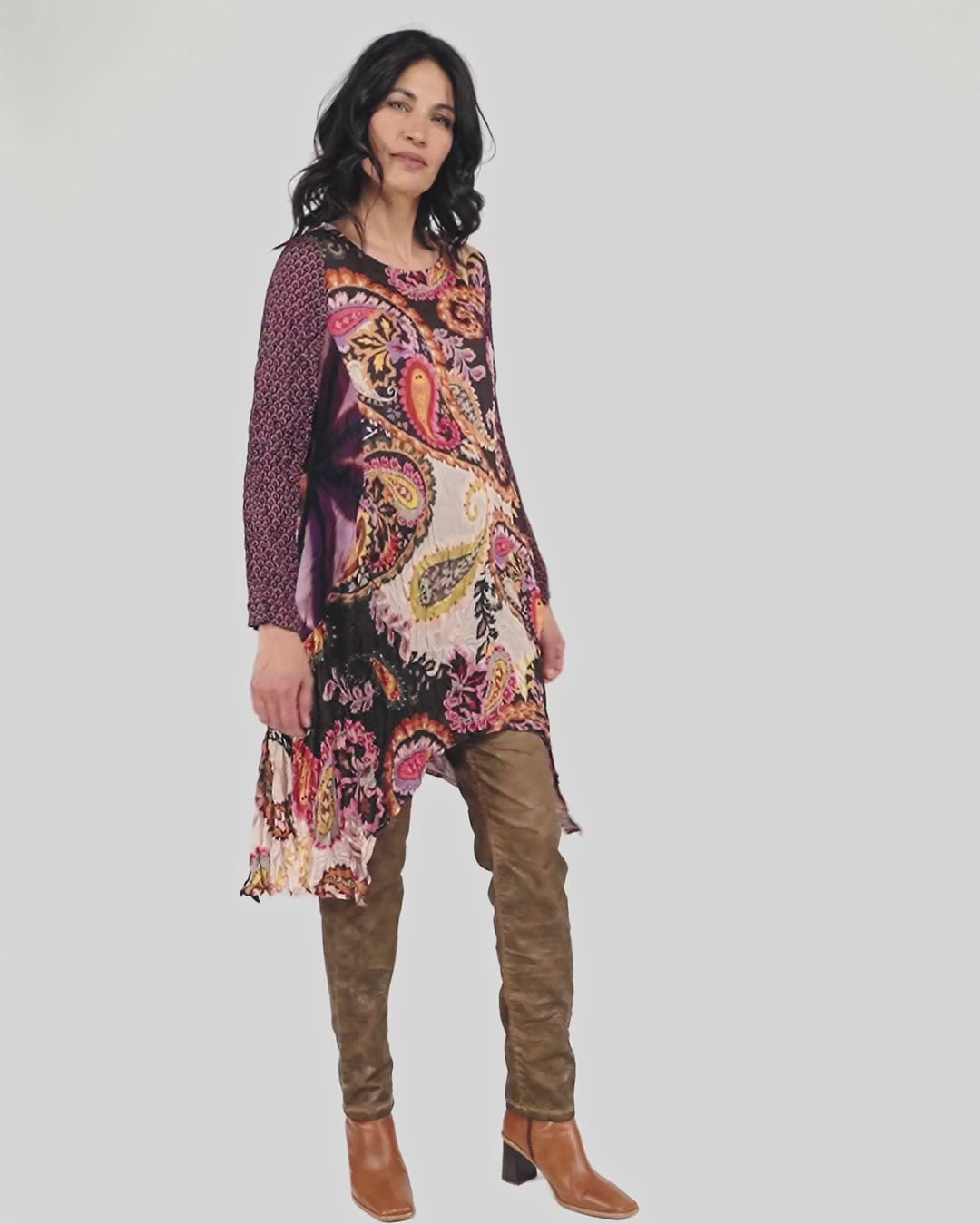 Jupiter Tunic Top, Paisley