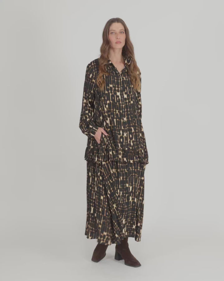 Tessera Maxi Dress, Matrix