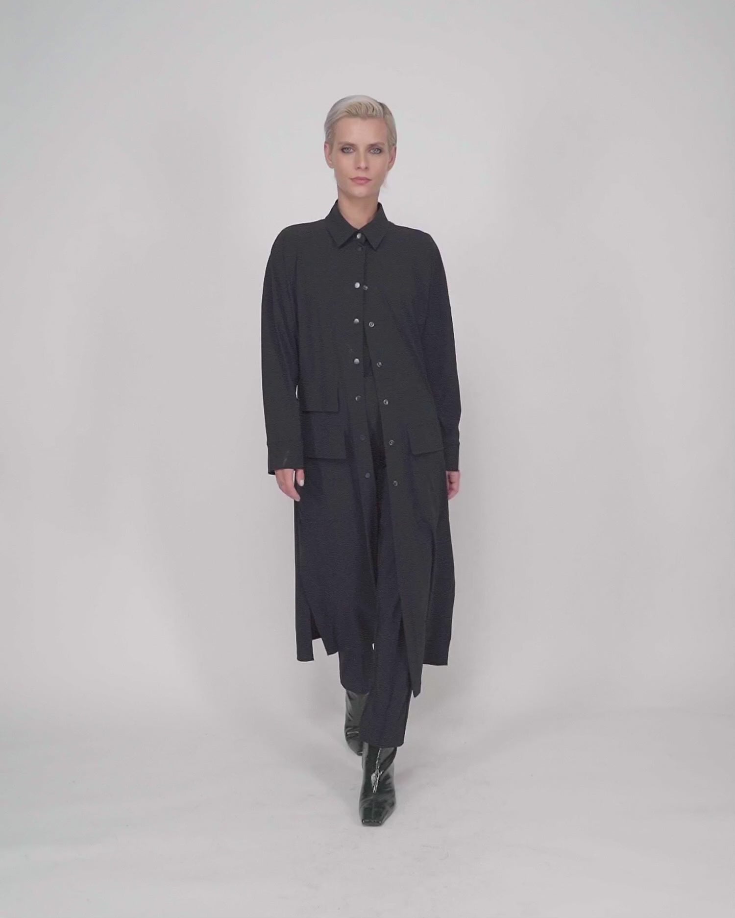 極美品✨ YAECA WRITE Duster coat ブラック リネン M YAECA WRITE – HARRY'S 1984