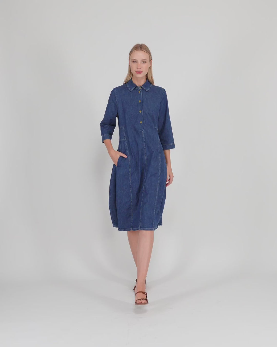 Harper Shirtdress, Denim