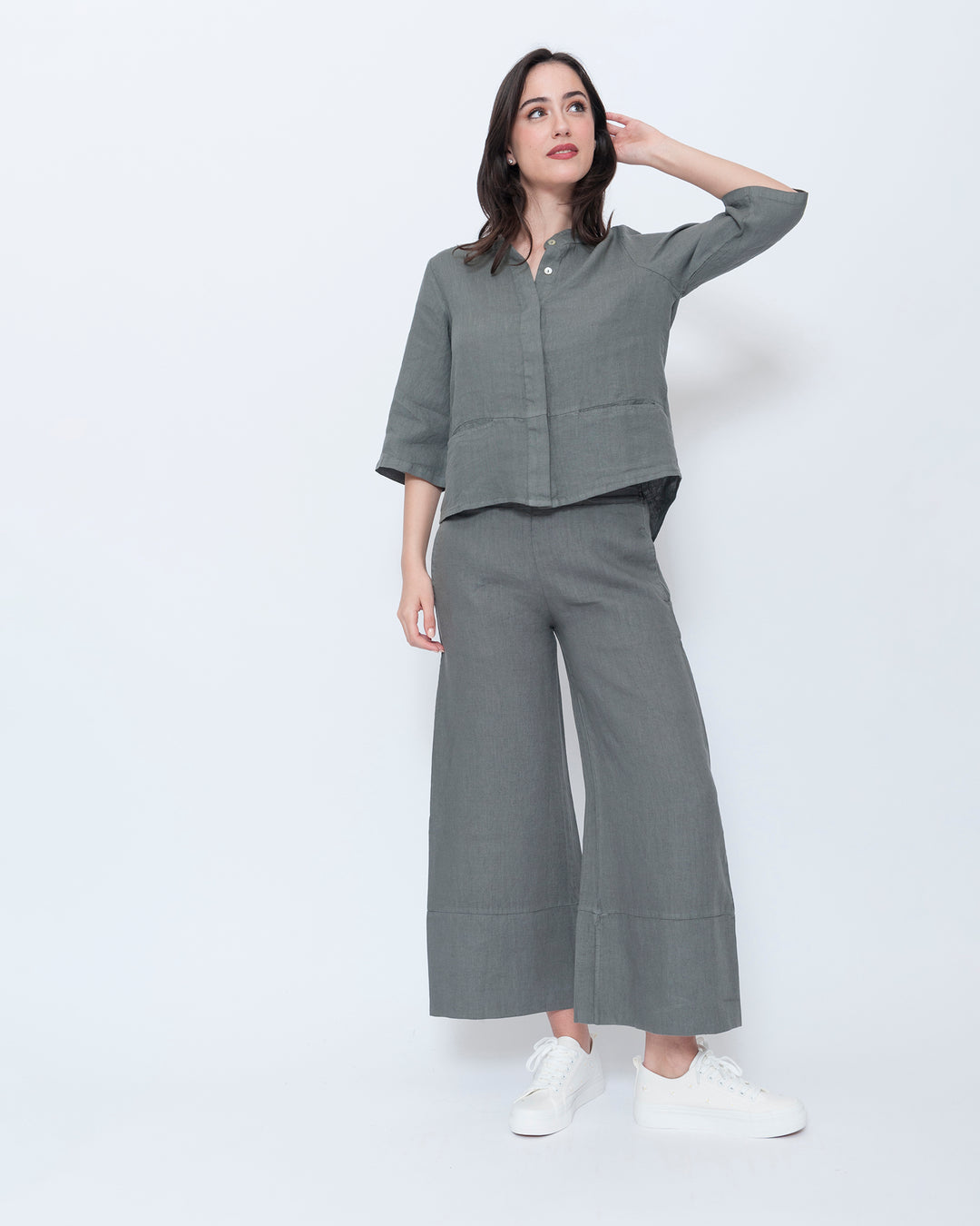 Blueberry Heritage Shirt, Slate