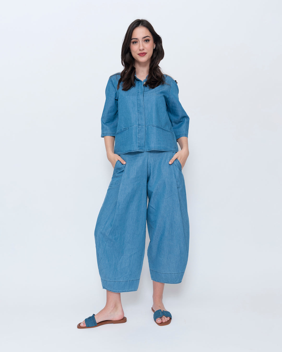 Blueberry Heritage Shirt, Denim