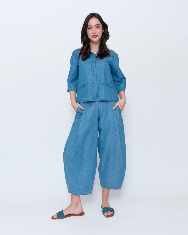 Blueberry Heritage Shirt, Denim