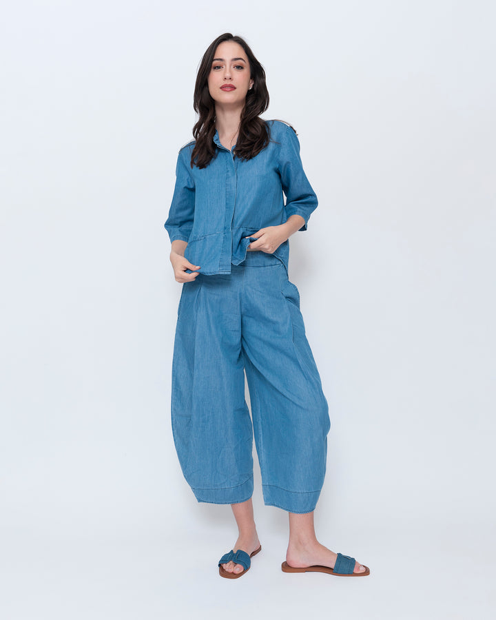 Blueberry Balloon Pants, Denim