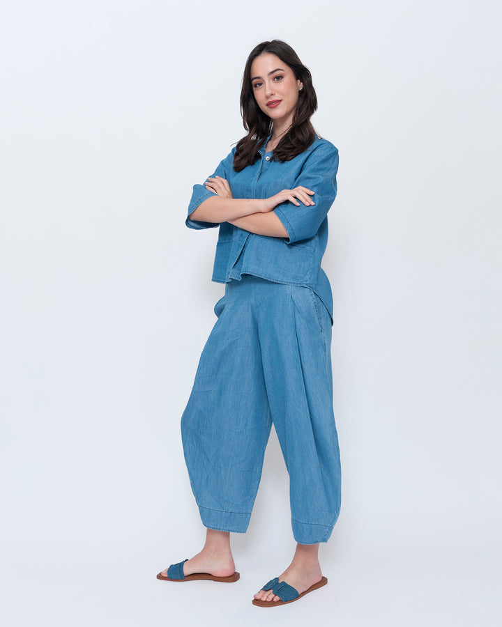 Blueberry Heritage Shirt, Denim