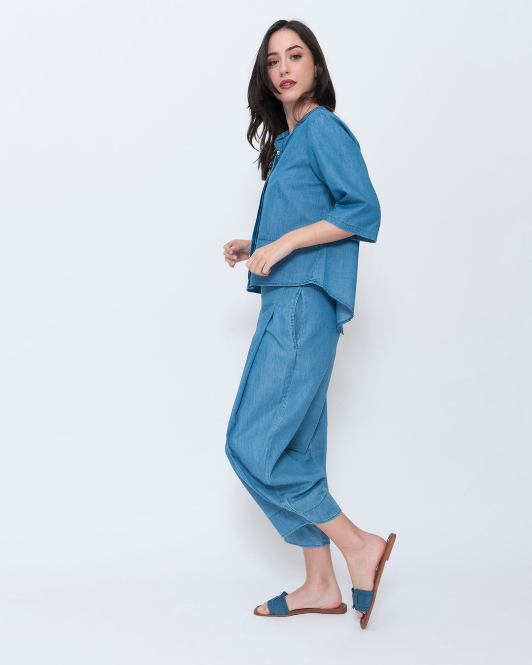 Blueberry Heritage Shirt, Denim