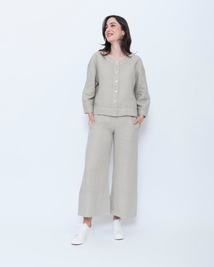 Blueberry Prim Jacket, Beige