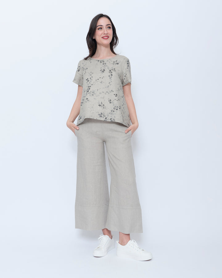 Blueberry Flare Trouser, Beige