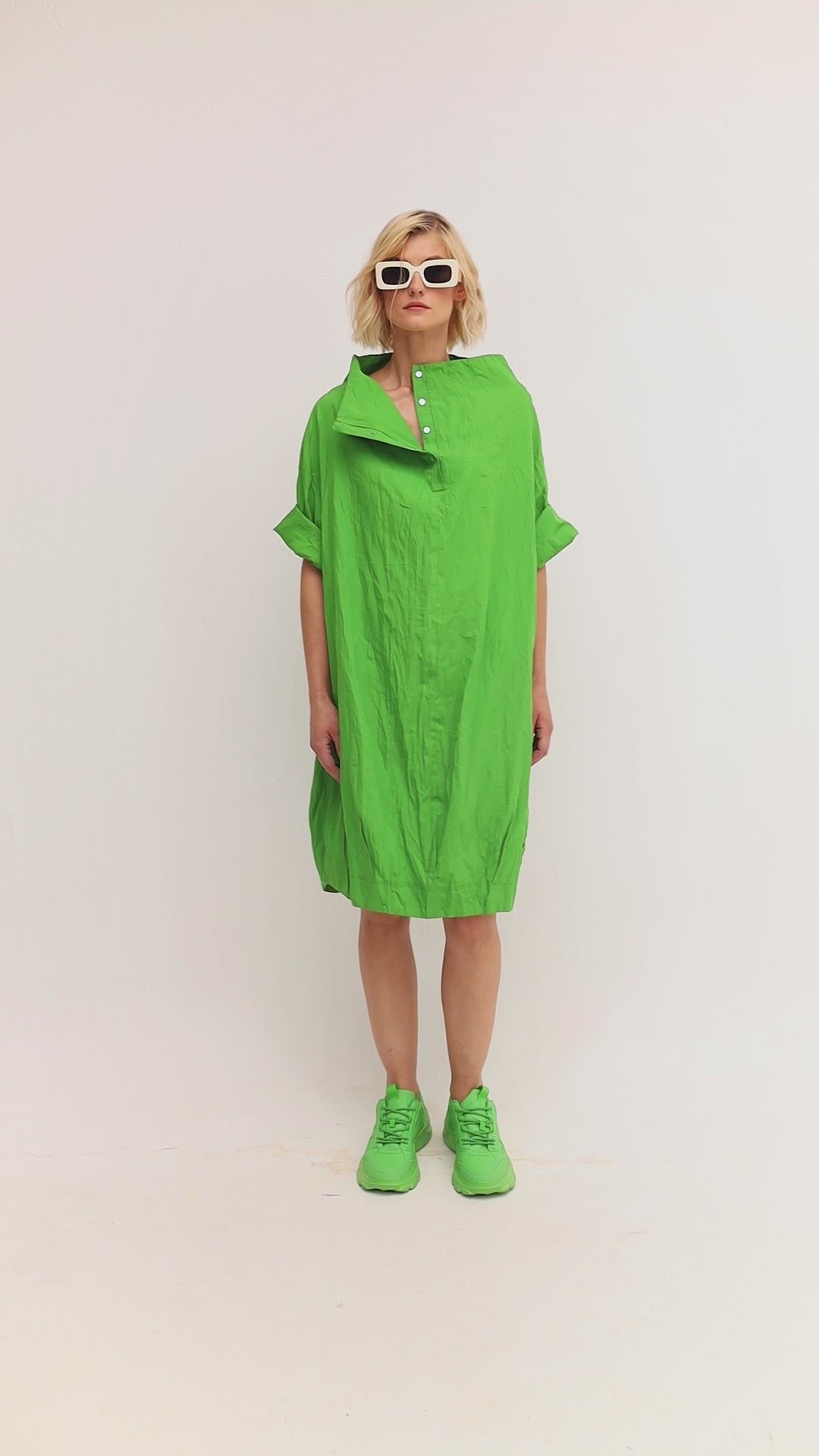 Ozai N Ku Envy Dress, Green