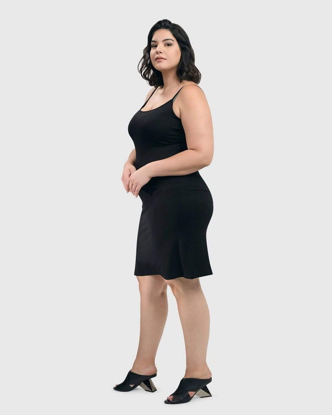 Alembika Essential Jersey Slip Dress, Black Black / 0 (US 4-6) Alembika Essential Jersey Slip Dress, Black Black / 0 (US 4-6)
