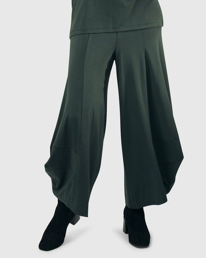 Essential Punto Pants, Green