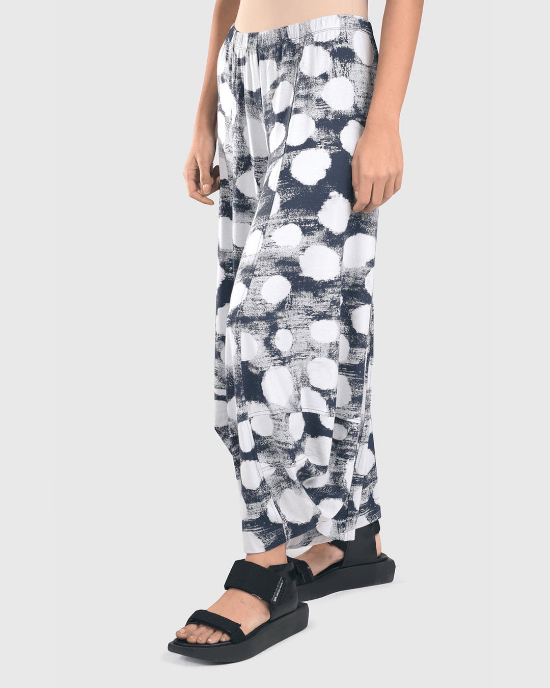 Cloud Punto Pants, Navy - Alembika Designer Women's Clothing