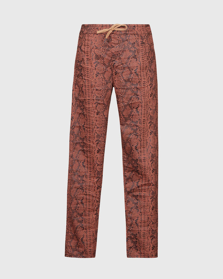 Viper Iconic Stretch Jeans, Terracotta