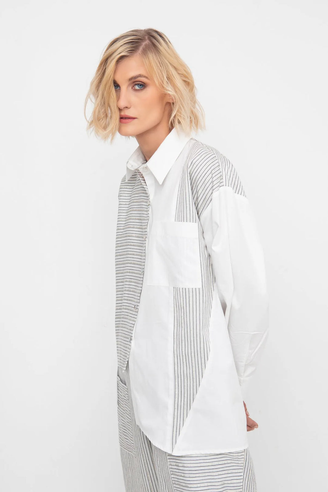 Ozai N Ku Jane Button-Down Shirt, Rays