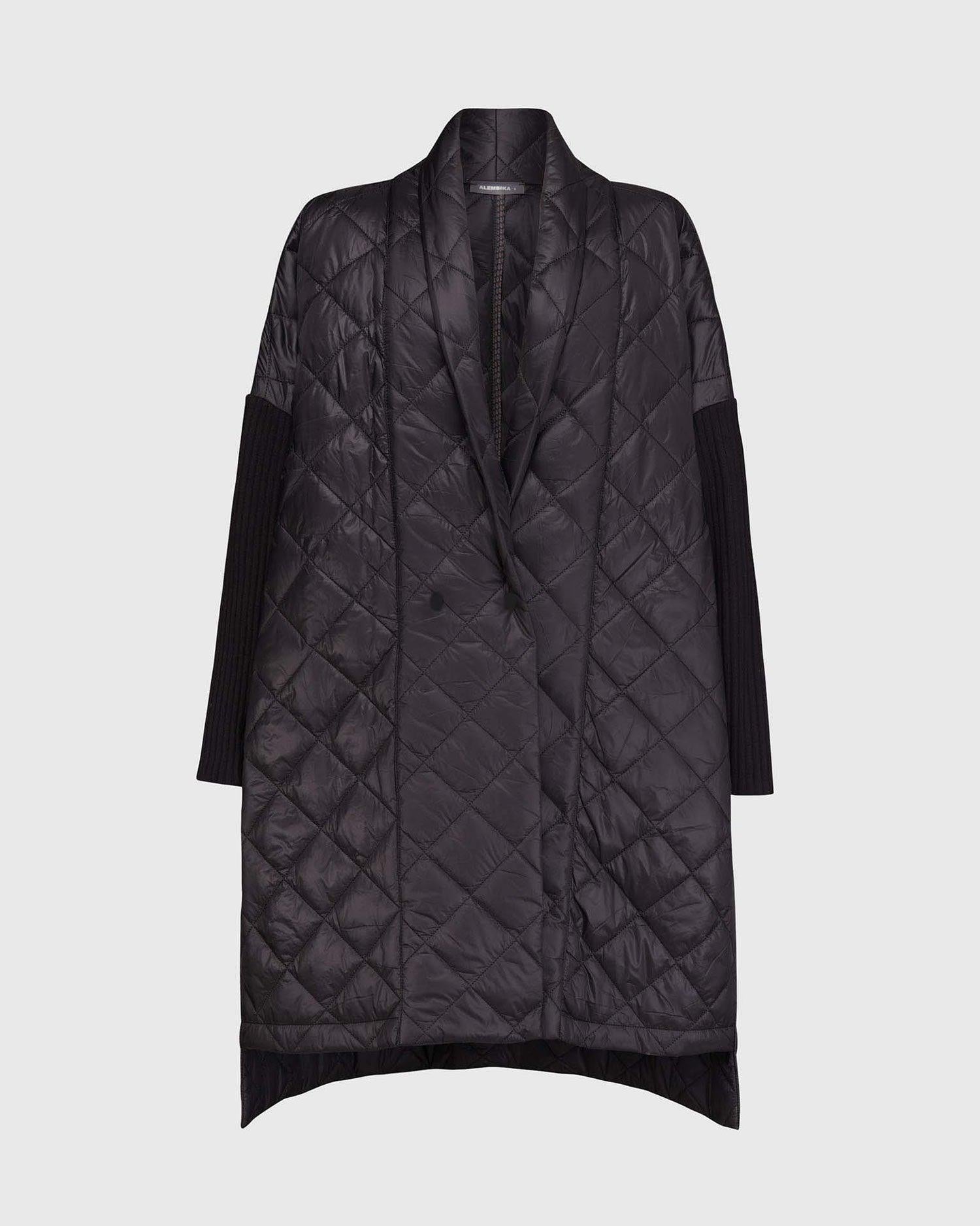 Ether Clutch Coat, Black – Alembika U.S.