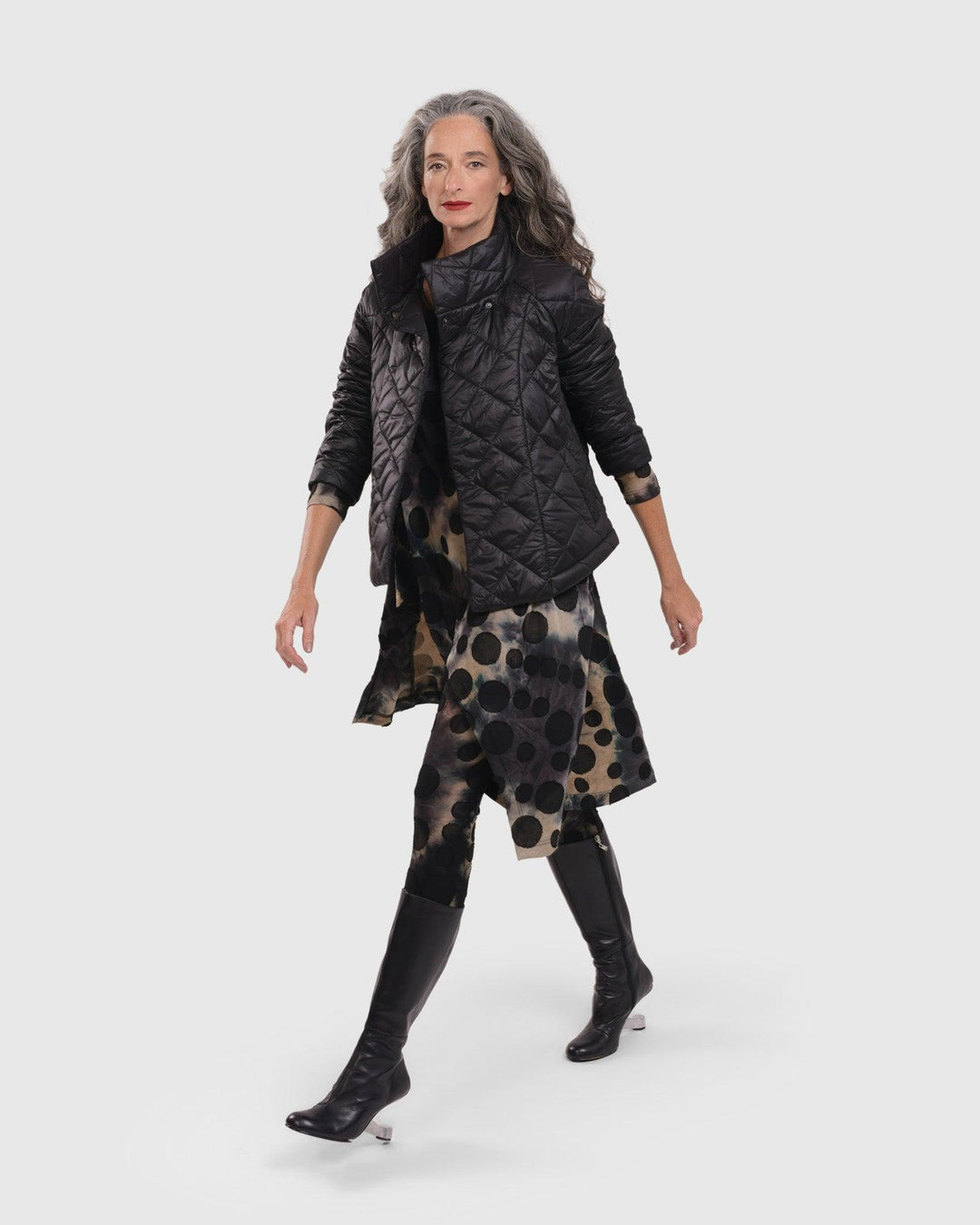 Ether Crop Jacket, Black - Alembika Designer Women's Clothing