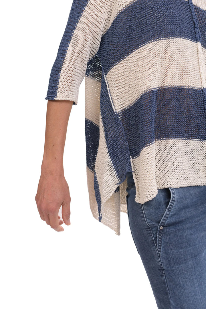 Luxe V-Neck Sweater, Navy