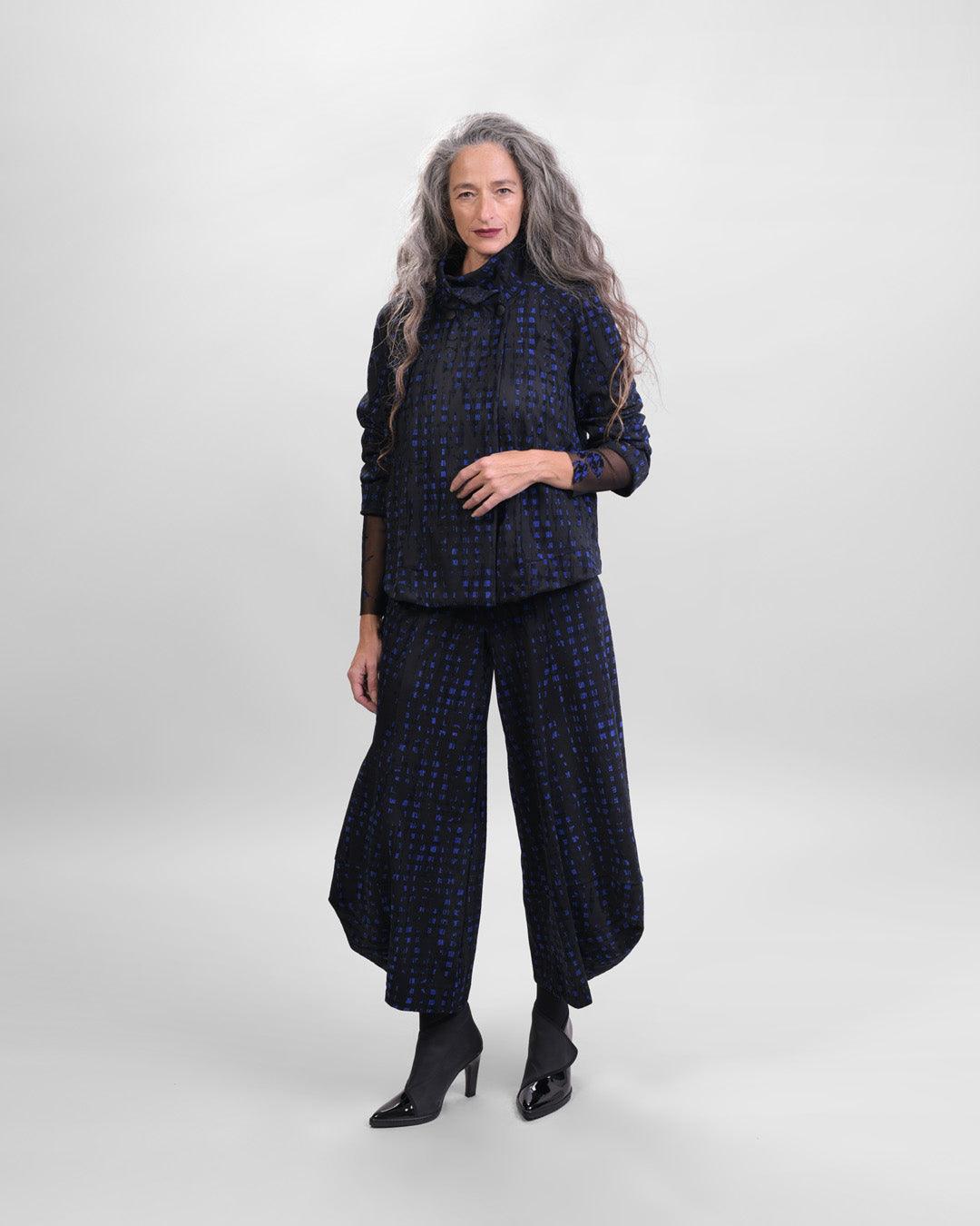 ALEMBIKA  Blue  PANT  AP112B - Alembika Designer Women's Clothing