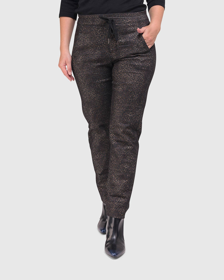 Iconic Stretch Jeans, Sepia