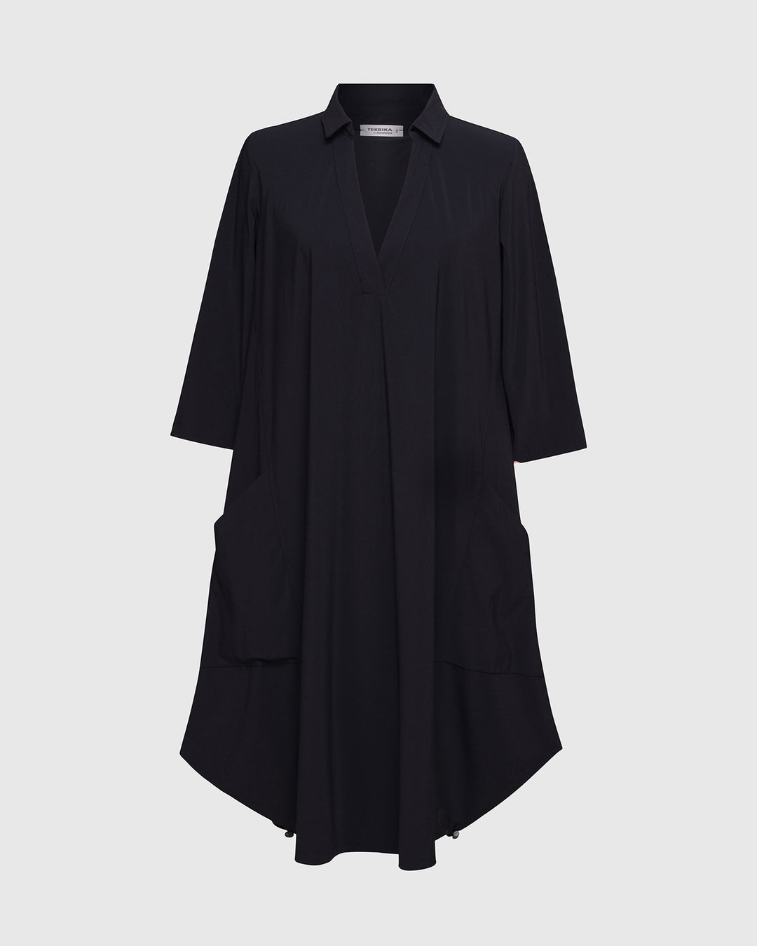 Tekbika Popover Dress, Black