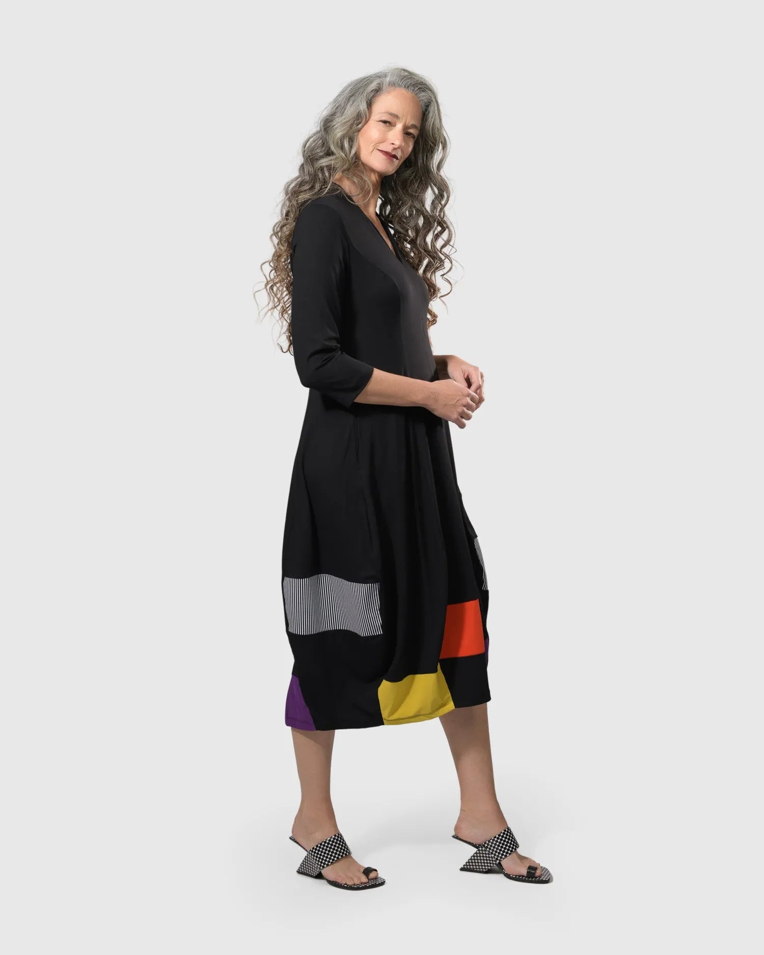 Tekbika Kaitlan Cocoon Dress, Multi