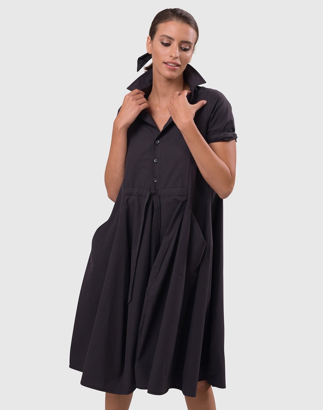 Urban Cooler Dress, Black