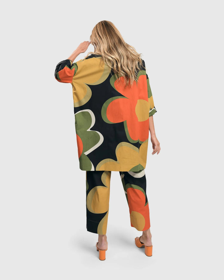 Groovy Crop Pants, Floral