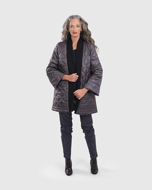 Ether Jana Jacket, Grey - Alembika Designer Women's Clothing