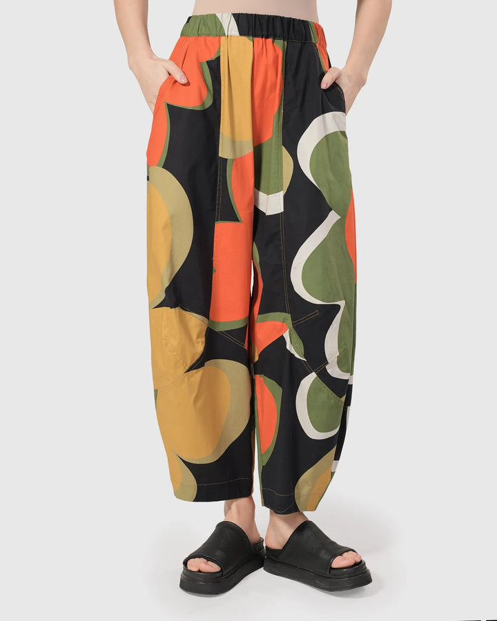 Garden Lantern Pants, Floral