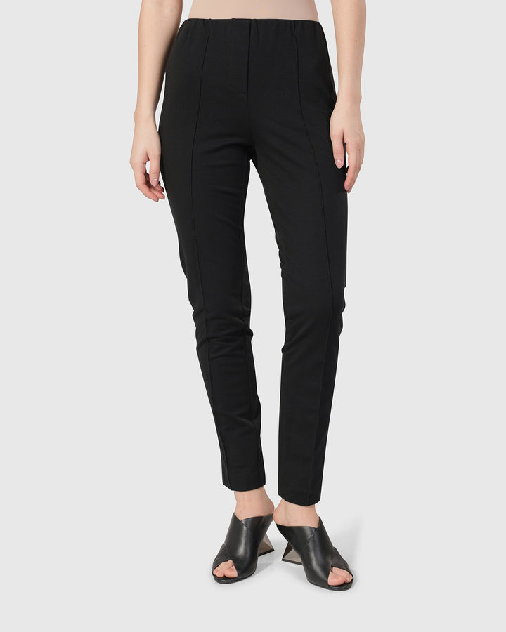 Urban Metropolitan Slim Trousers, Black