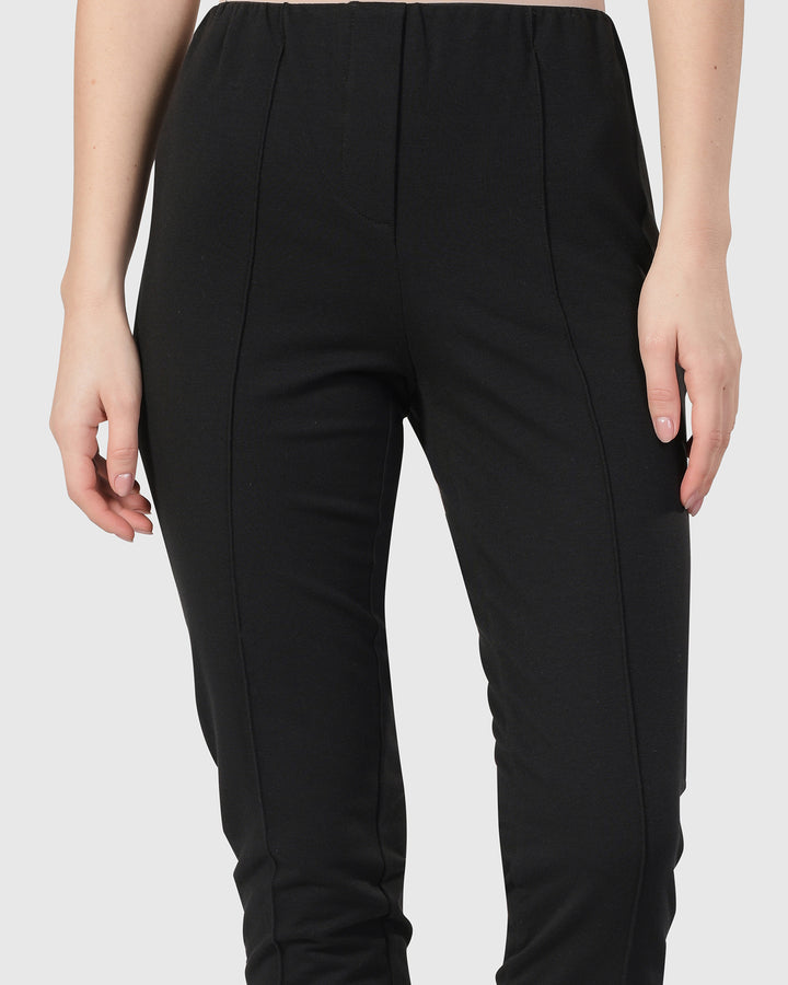 Urban Metropolitan Slim Trousers, Black