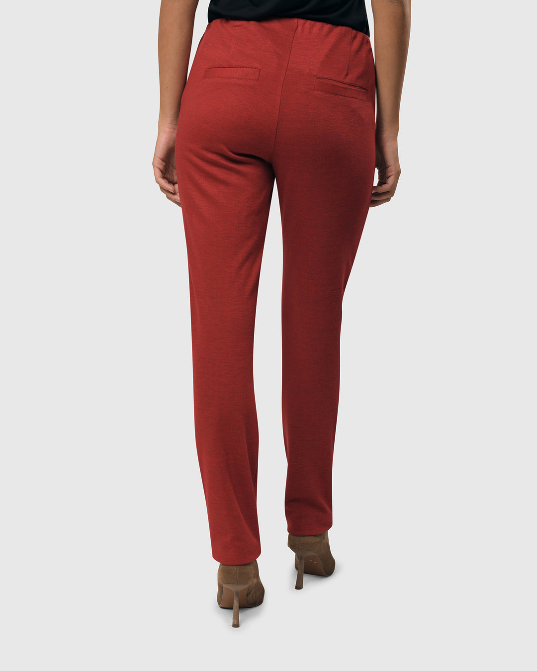 Essential Slim Pants, Red