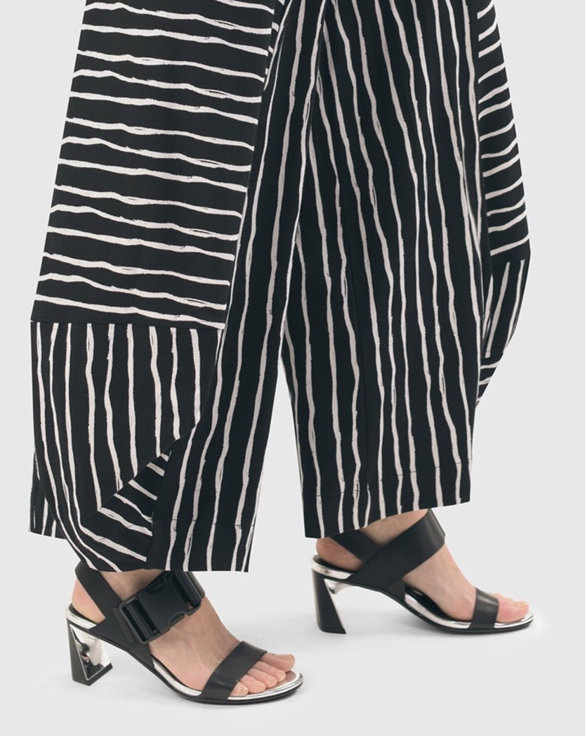 Striped Punto Pants, Lines