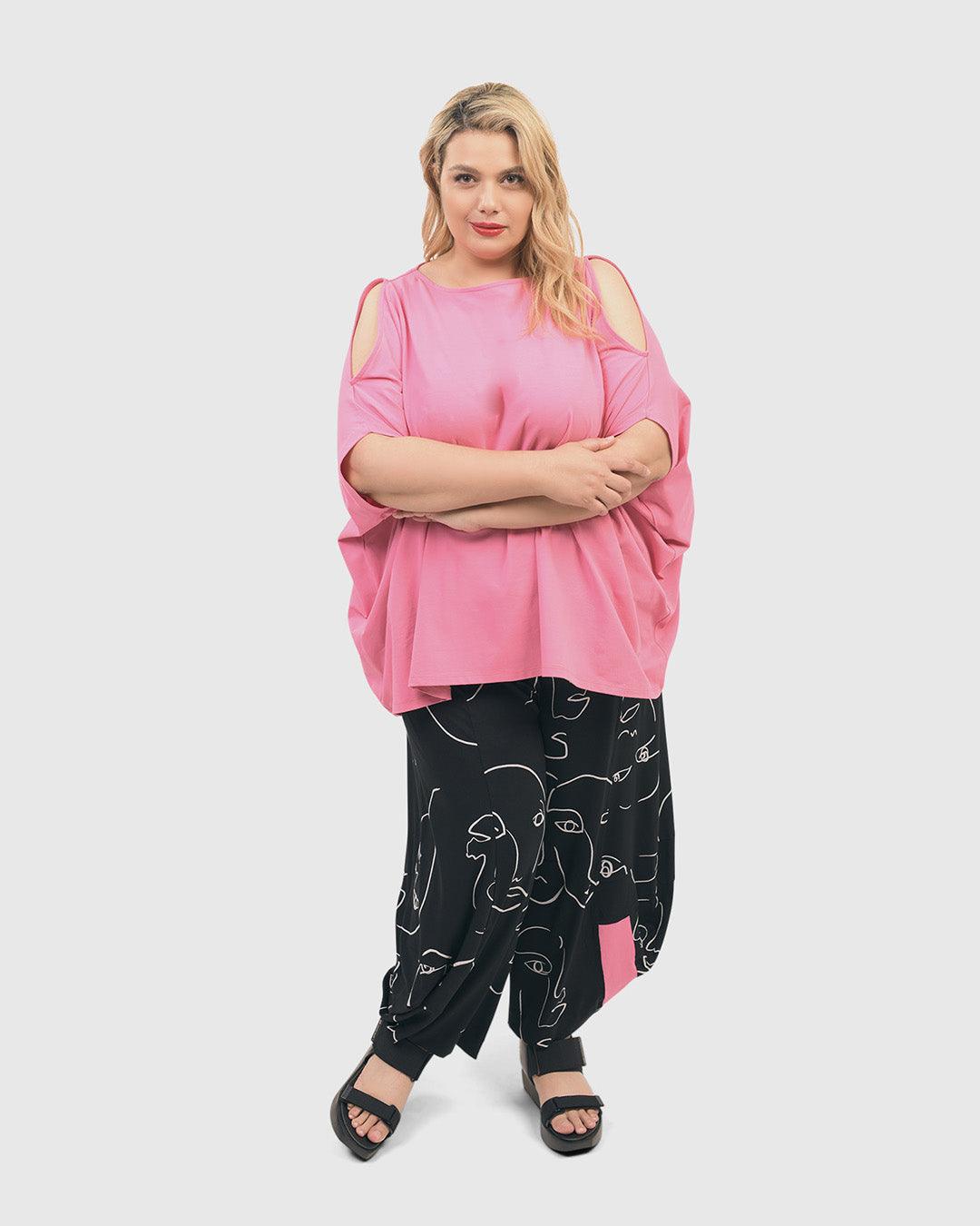 Boxy Dolman Top, Bazooka - Alembika Designer Women's Clothing