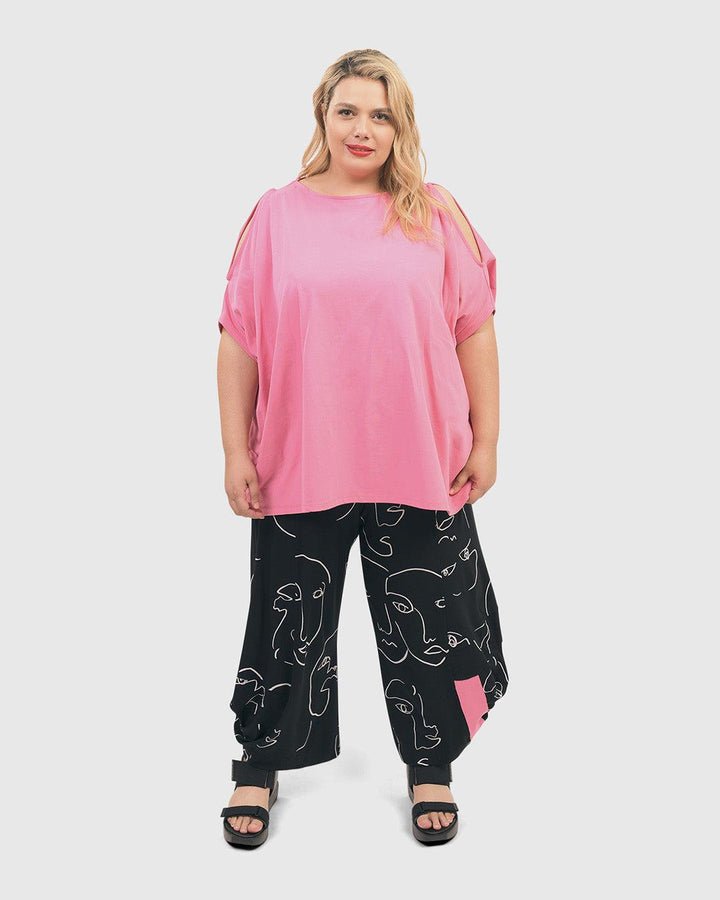 Boxy Dolman Top, Bazooka - Alembika Designer Women's Clothing
