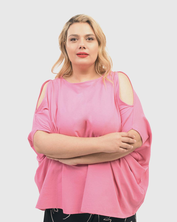 Boxy Dolman Top, Bazooka - Alembika Designer Women's Clothing